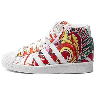 Оригинальные кроссовки Superstar Up Fashion Хайтопы для скейтбординга Женские кроссовки Белые B26723