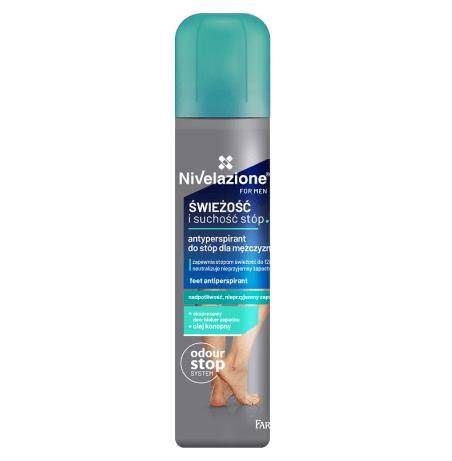 Farmona Nivelazione Men Dezodorant Do Stóp Świeżość I Suchość Stóp 180Ml