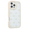 For iPhone 16 Pro Max Case Epoxy Design TPU+PC Phone Cover with Bowknot Pattern,Rhinestone Decor