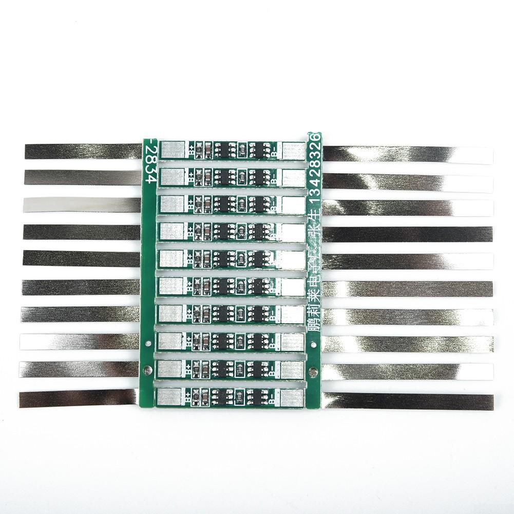 10 X 1S 3A Li-ion 3.7V зарядное устройство для аккумулятора Защитная печатная плата