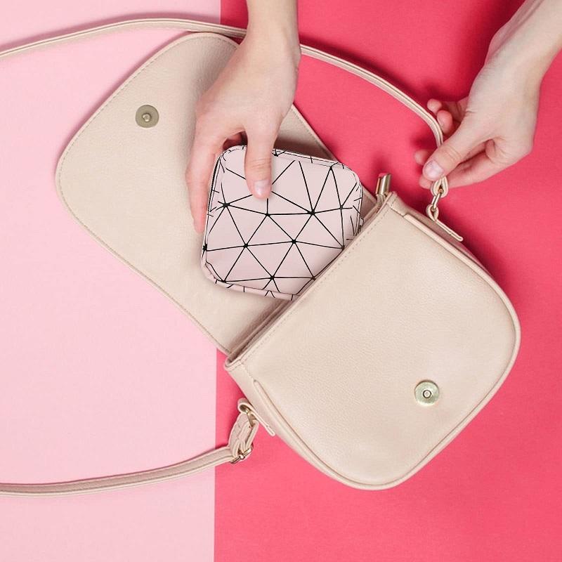 Сумка для хранения гигиенических салфеток, косметичка, держатель для прокладок для кормления грудью, тампоны, переносная сумка для менструального набора для женщин, женские органайзеры