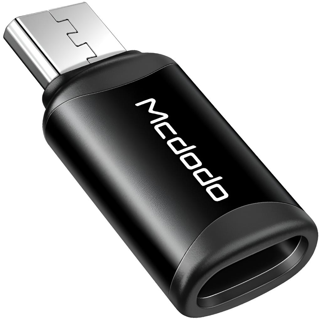 Mcdodo Адаптер для телефона USB-C - Micro USB Адаптер Черный Ot-7690
