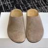 Ladies Shoes On Sale New Slingbacks Women's Slippers Spring Closed Toe Suede Solid Outdoor Casual Comfortable Plus Size Slippers