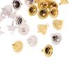 50/100Pcs Pendant Set Balls Charms Pendants Caps Decoration Holder Sphere Stand Replacement Creative Accessory Christmas Parts