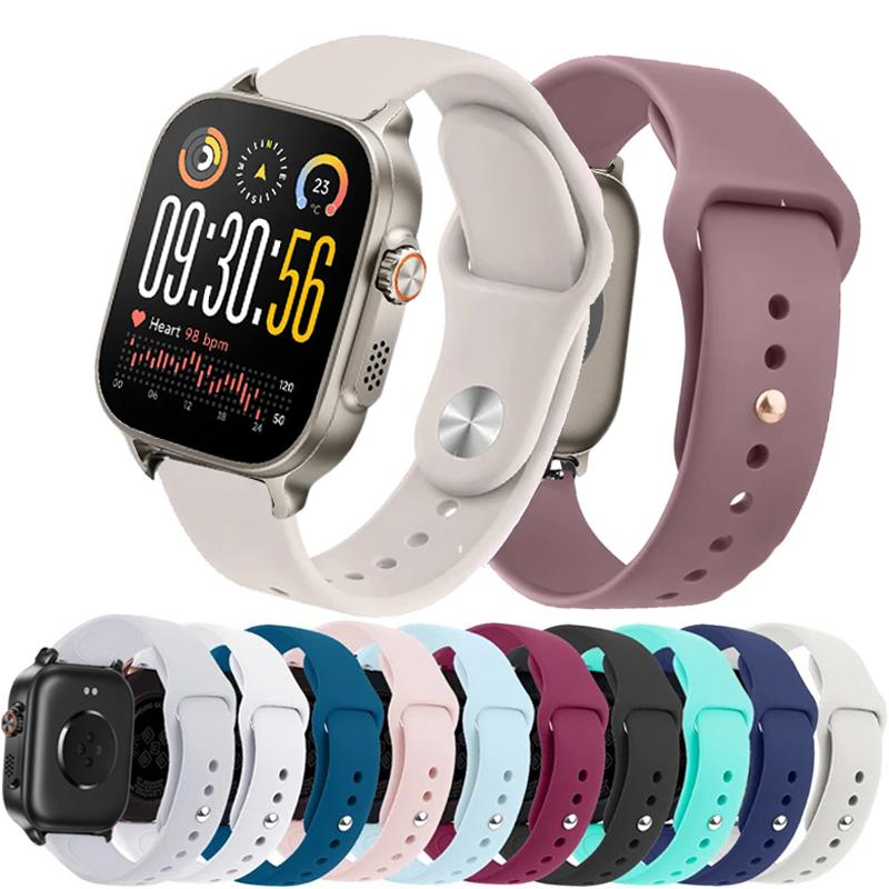 22-мм ремешки для часов Для умных часов Realme Watch 5/S2 спортивный силиконовый браслет ремешок Realme Watch 2/3/S/3 2 S pro ремешок