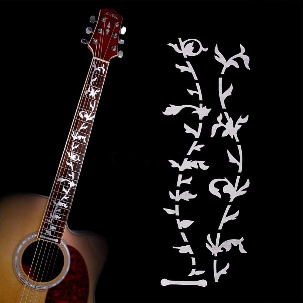 Decorations Ultra Thin Stickers Guitarra Accessories Fretboard Sticker Cross Inlay Decals