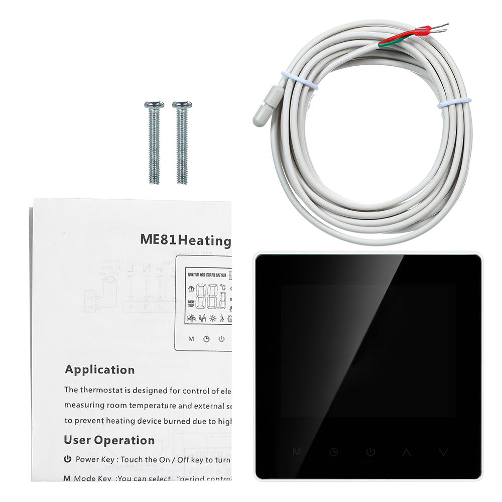 Умный термостат Wi-Fi, водяной/газовый котел, цифровой регулятор температуры, управление с мобильного телефона