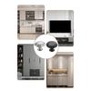 10Pcs Drawer Pulls Stainless Steel Dressers Knob Cupboard Handle Modern Furniture Handle Round Bedside Cabinet Pull