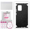 apgo Protective Skin Sticker for the Back+sides Compatible with Xiaomi Poco X4 GT, Full Wrap Film, Foil, Vinyl - Pattern Black Honeycomb