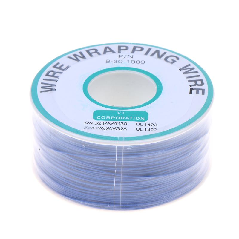 11 Colors 250M 30Awg Wire Wrapping Wire B-30-1000 Ul1423 Tinned Copper Solid Pvc Jumper Insulation Cable Ok Wire