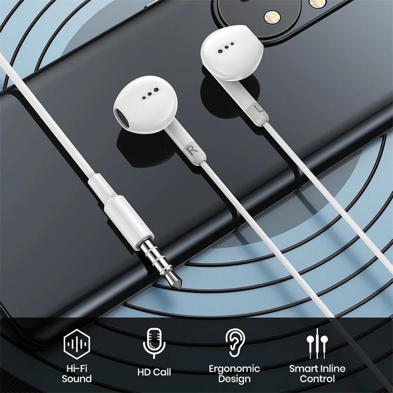 For 14 Lighting Earphones 13 12 11 Pro Max XR XS X SE 7 8 6 Plus Bluetooth In Ear Wired Earbuds Phone Accessories