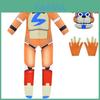 Костюм для косплея медведя Sundrop Fnaf, боди, комбинезон, маска, перчатка, Хэллоуин, идеально подходит для вечеринок и косплея!