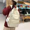 Сплошной цвет школьный рюкзак для женщин младших классов средней школы рюкзак большой емкости