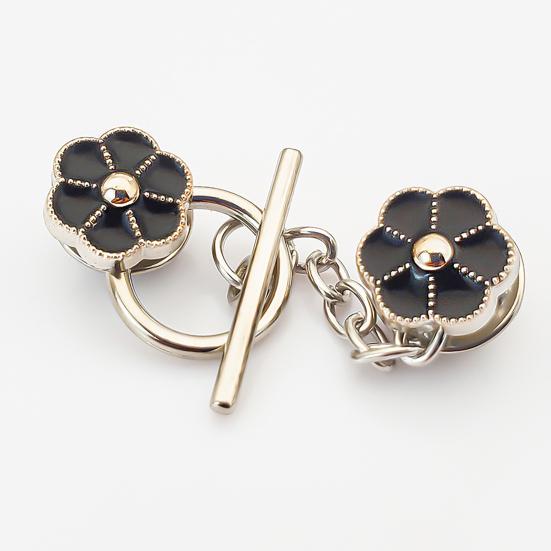 5 шт. Пуговицы-цепочки, застежки для кардигана, не требующие шитья, съемные декоративные пуговицы для свитеров, кардиганов, шалей