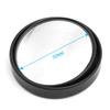 2Pcs HD Glass Car Blind Spot Mirror Auto Motorcycle 360° Adjustable Wide Angle