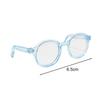 Doll Glasses Accessories Stylish Doll Accessories Pet Doll Sunglasses Set for Photo Shoots Costumes Mini Round Frame