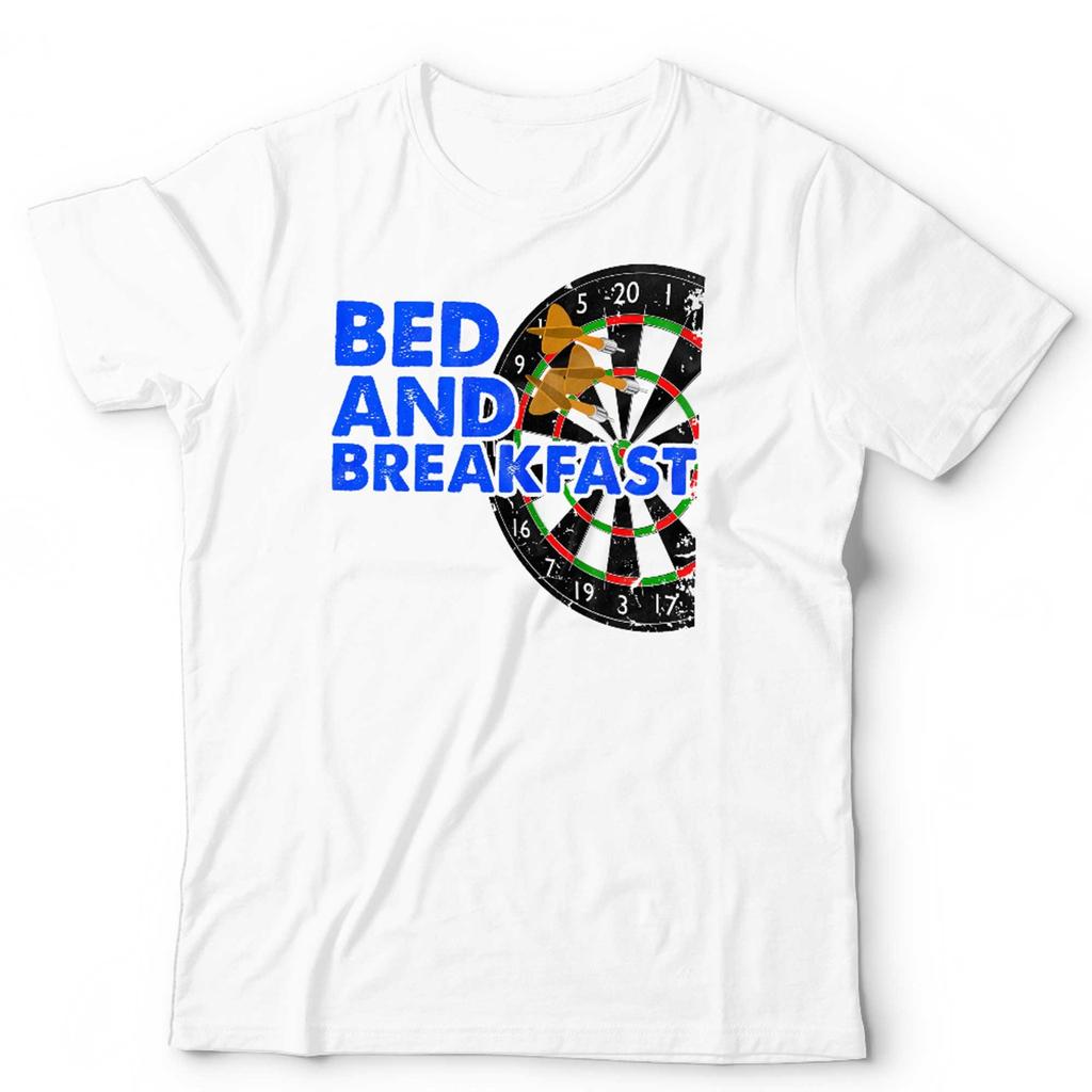 Funny Dart T Shirt Unisex Bed and Breakfast 5 20 1 Arrows Darts Bullseye Pub