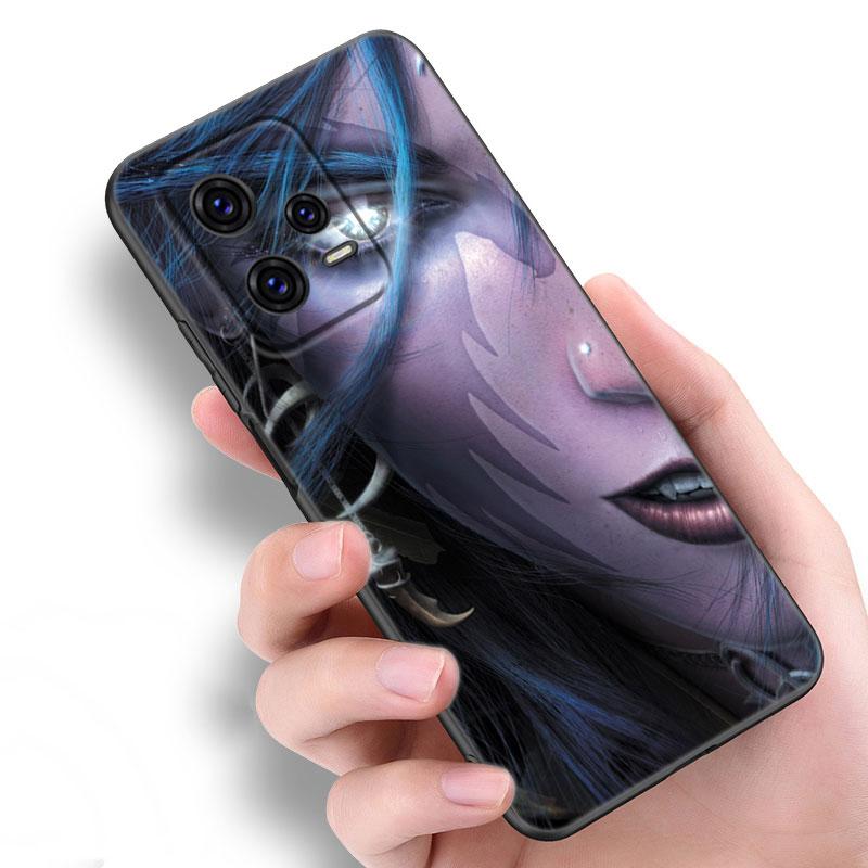 The World of Warcraft Black Silicone Phone Case For Xiaomi Redmi Note 10 11 11S 12 13 4G 8 9 11T Pro 5G Plus 8T 9S 10S 12S