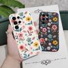 Цветочный стебель Цветок Чехол для телефона Для Samsung Galaxy S25 S24 S23 S22 S21 S20 Ultra FE S10 S10E Plus Note 20 Ultra Силиконовый чехол