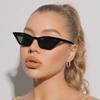 Cat Eye Small Frame Fashion Women's Sunglasses Personality Trendy Beach Party Holiday Decoration Glasses