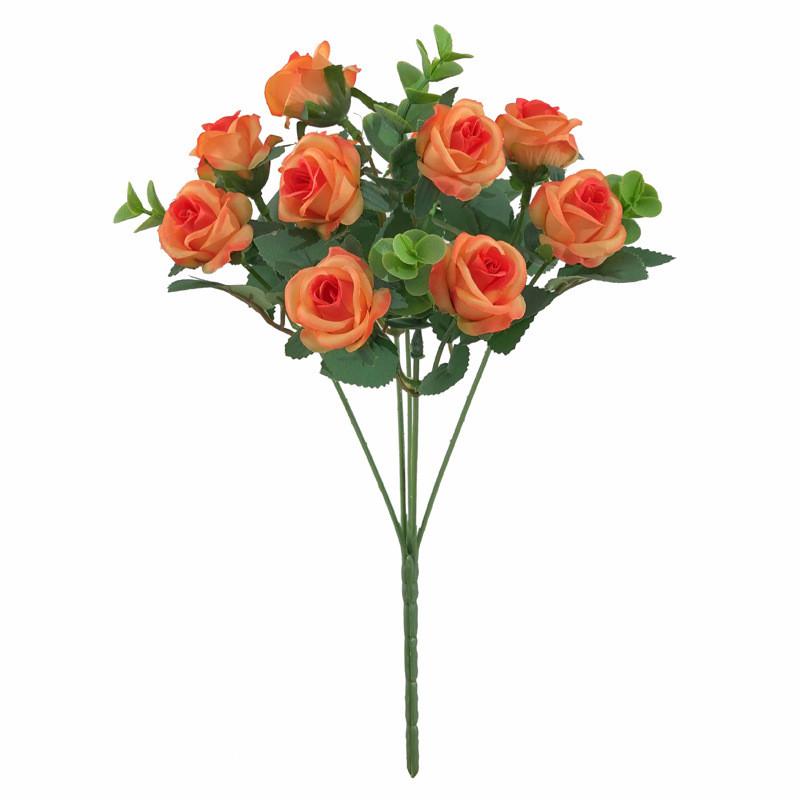 Small Rose Artificial Bouquet For Photography Props House Decoration Fashion