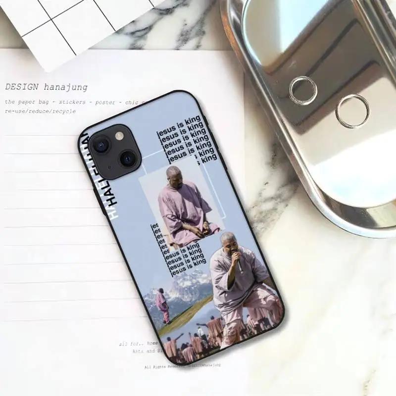 Чехол для телефона RUICHI Kanye West для iPhone 11 12 Mini 13 Pro XS Max X 8 7 6s Plus 5 SE XR