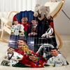 Cristiano Ronaldo 108 Blanket Soft Warm Cozy Suitable for Bed Livingroom Bedding Four Seasons Multipurpose Stylish Decor