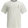 Urban Adventure Series Comfortable Versatile Crew Neck Pullover Short Sleeve T-Shirt Unisex T-Shirts Pinnacle-White 1387986-110