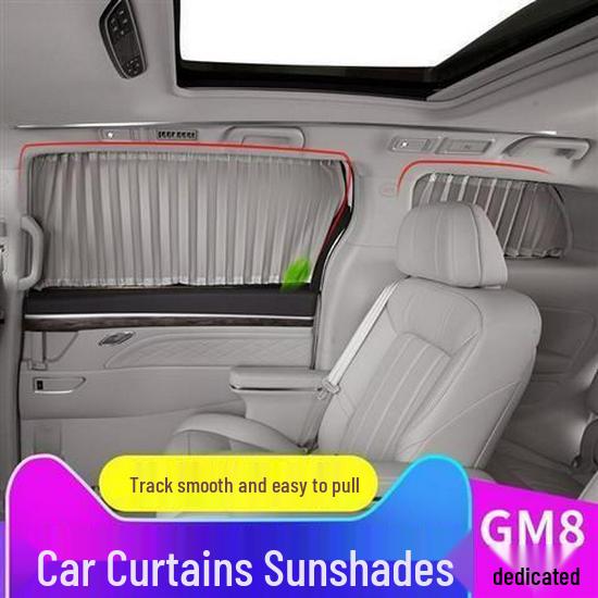 GAC Trumpchi GM8 Privacy Side Curtains Sunshades for M8 Car Interior Modification