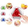 2Pcs 3-In-1 Magic Trio Peeler Set Slicer Shredder Peeler Julienne Cutter Multi Peel Blade Zesters Grater Kitchen Tool Accessories