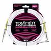Genuine Ernie Ball 6049 Shielded Instrument Cable, 10ft, 3.04m, White
