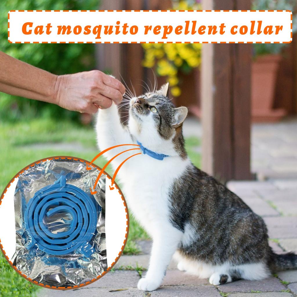 Ошейник для собак и кошек Регулируемый ошейник для борьбы с глистов у домашних животных