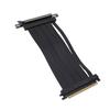 Удлинительный кабель PCIe 5.0 X16, разъем 90 градусов, высокоскоростной адаптер 128 Гбит/с, райзер-карта, гибкий кабель 20 см