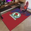Rovers Crest Football Club Printed Area Rug for Office, Chair Rug, Decorative Carpet Floor Mat, Large Size Fan gifts Christmas gifts