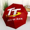 Tt Isle Man Race Automatic Umbrella Compact 8-Rib Lightweight Sturdy Construction All-Season Use Elegant Women's Umbrella Best for Christmas