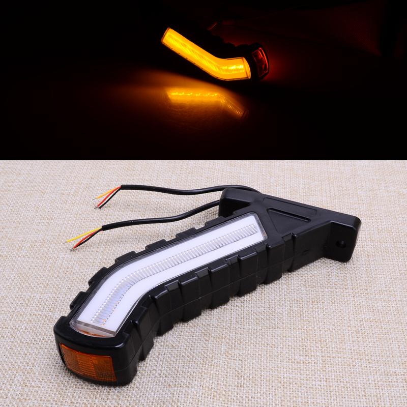 Truck Trailer LED Side Marker Light Indicator Outline Position Lamp Fit For Car SUV Van Lorry RV Bus Boat 12V 24V