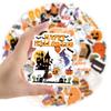52 шт. самоклеящиеся наклейки на Хэллоуин милые водонепроницаемые наклейки на Хэллоуин с изображением замка-призрака и тыквы для телефона, ноутбука, багажа, гитары