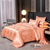 European Style Satin Jacquard (four-piece Set, Three-piece Set) Quilt Cover, Bed Sheet, Pillowcase, Single Bed, Double Bed Bedding