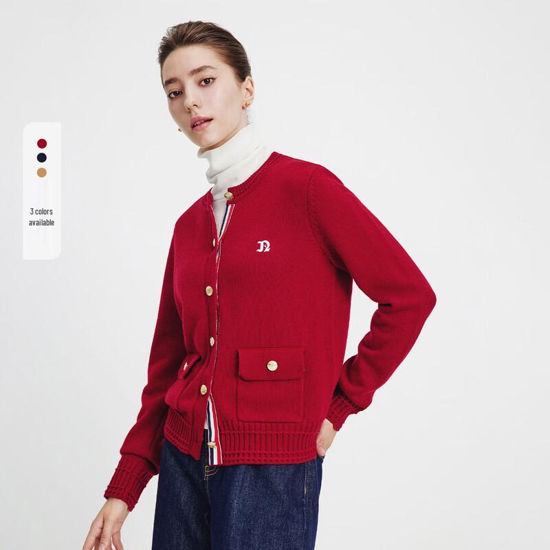 Navigare Женский вязаный кардиган с круглым вырезом