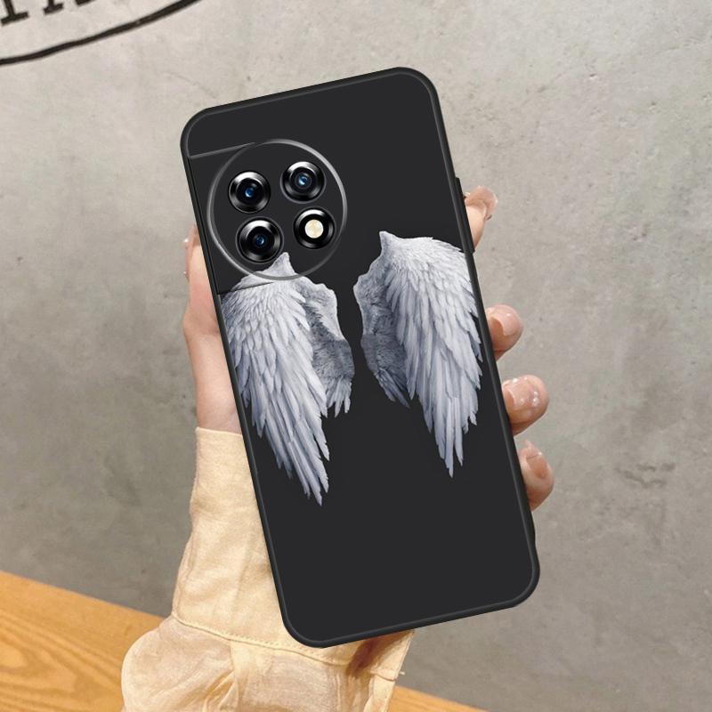 Крылья Ангел Дьявол Чехол Для OnePlus 8 9 10 Pro 15 15R 13 R 12 11 13T 10T 8T Nord CE 5 2 3 4 Lite N20 N30 Обложка