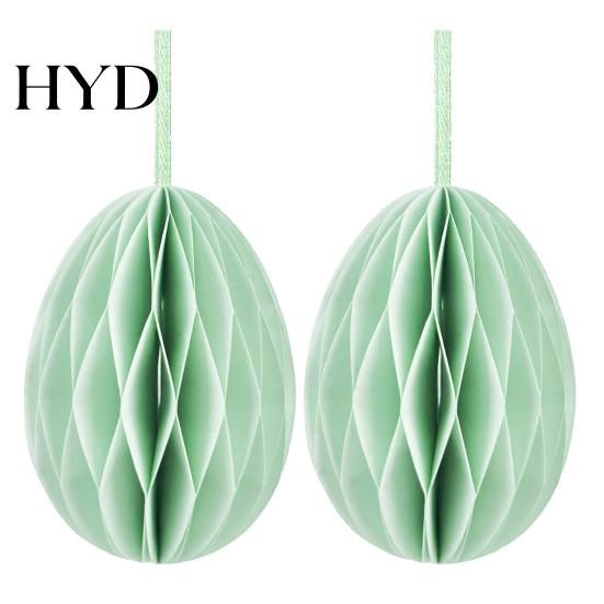 Multi-Scene Party Decor 2 Pcs Easter Honeycomb Hanging Decoration 3D Paper Egg Ornaments for Home Classroom Spring Supplies Wedding