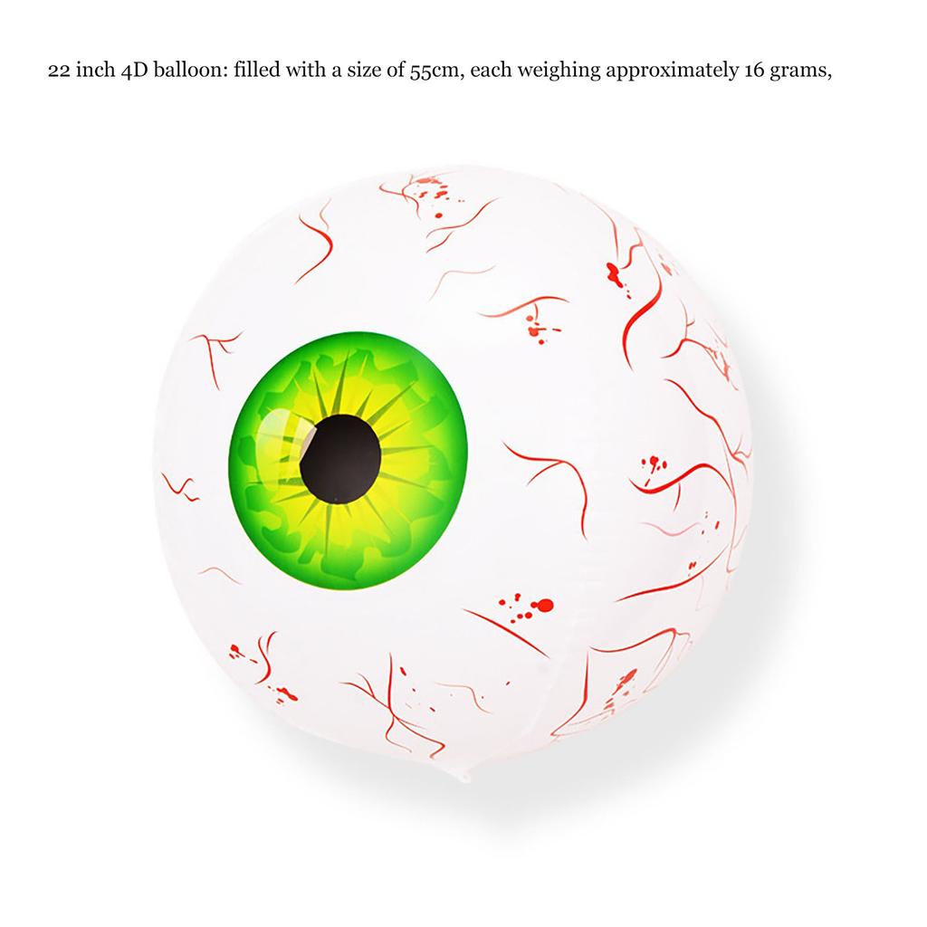 Хэллоуин Надувные украшения для глаз Налитые кровью глазные яблоки Крытый, открытый и садовый декор на Хэллоуин