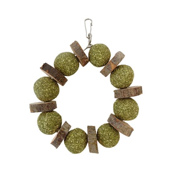 Натуральная игрушка для хомяка ручной работы, устойчивая к жеванию, уход за зубами, ароматная трава с ароматом кролика, морская свинка, шиншилла, игрушка для домашних животных