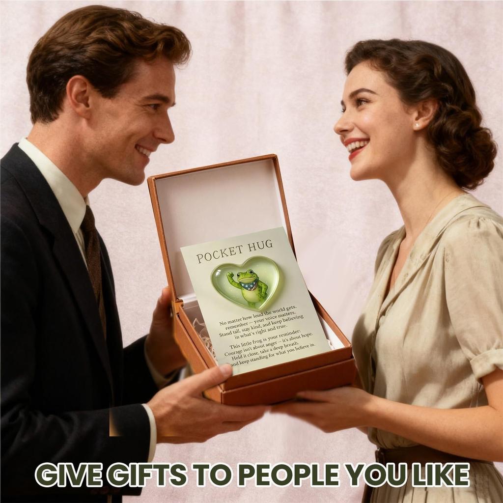 Портлендские лягушки Карманные обнимашки с подарочной картой Ручная работа