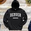 Denver Hoodie | Denver Colorado Pullover Hoodie