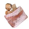 VivaViva Makeup Large Stylish and Cute Square Cosmetic Storage Travel Portable Heart Women's Pouch, Capacity, Pouch, Pouch, Pouch, (Pink Pattern)