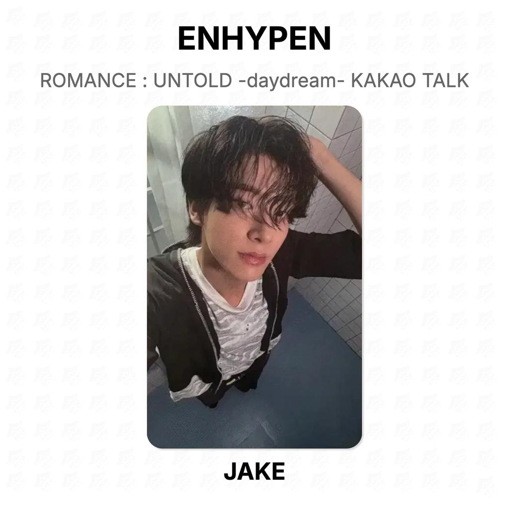 ENHYPEN РОМАНТИКА : UNTOLD -daydream- Официальная фотокарточка KAKAO TALK