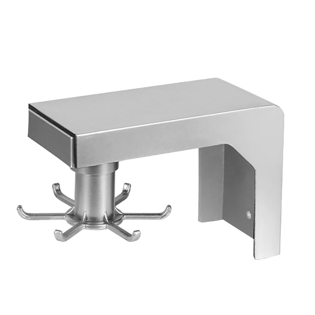 Креативная кухонная полка без сверления, настенная, бытовая вращающаяся полка, подставка для ножей, вешалка, телескопическая полка для хранения