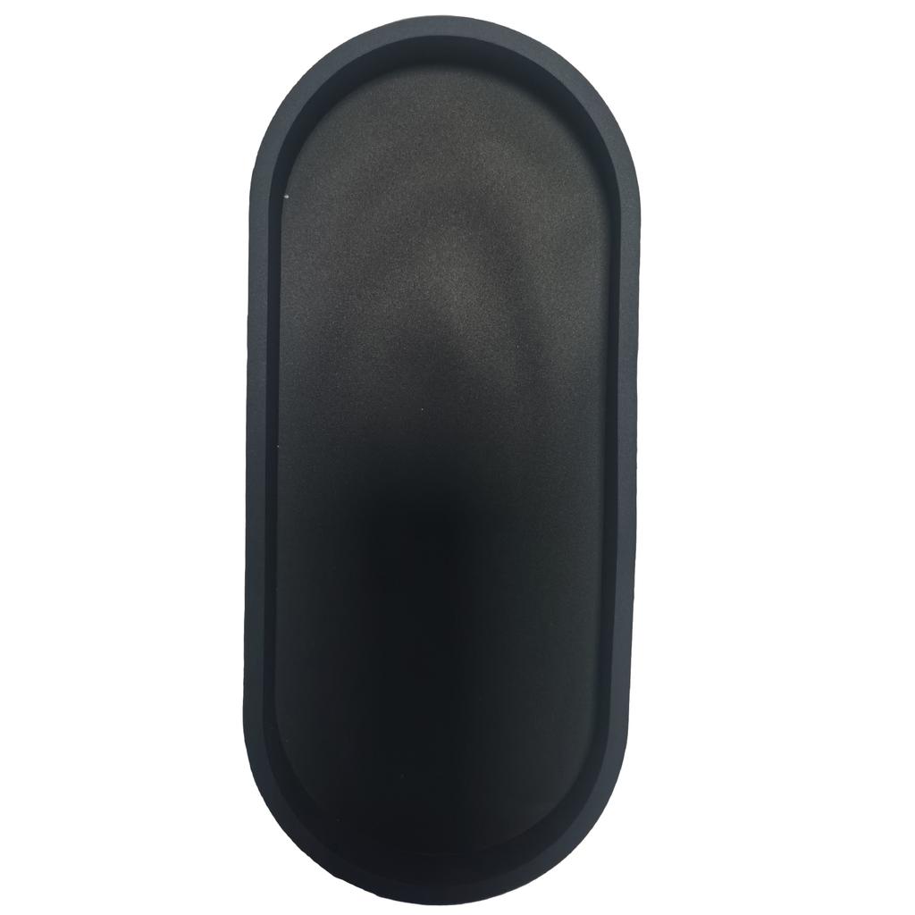 Большой овальный силиконовый поднос, удобные подносы для хранения ювелирных изделий, органайзер для ванной комнаты, эллиптический поддон для ароматерапии