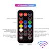 Перезаряжаемый RGB салон автомобиля звездное освещение беспроводной атмосферный неоновый декоративный свет дистанционное управление синхронизацией музыки окружающее освещение